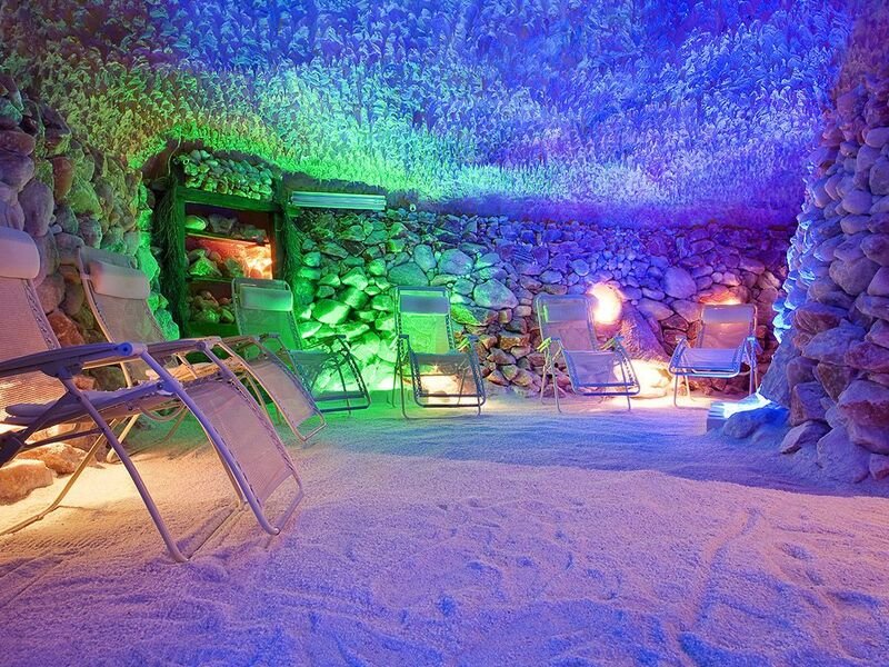 Privátní vstup do solné jeskyně v Praze