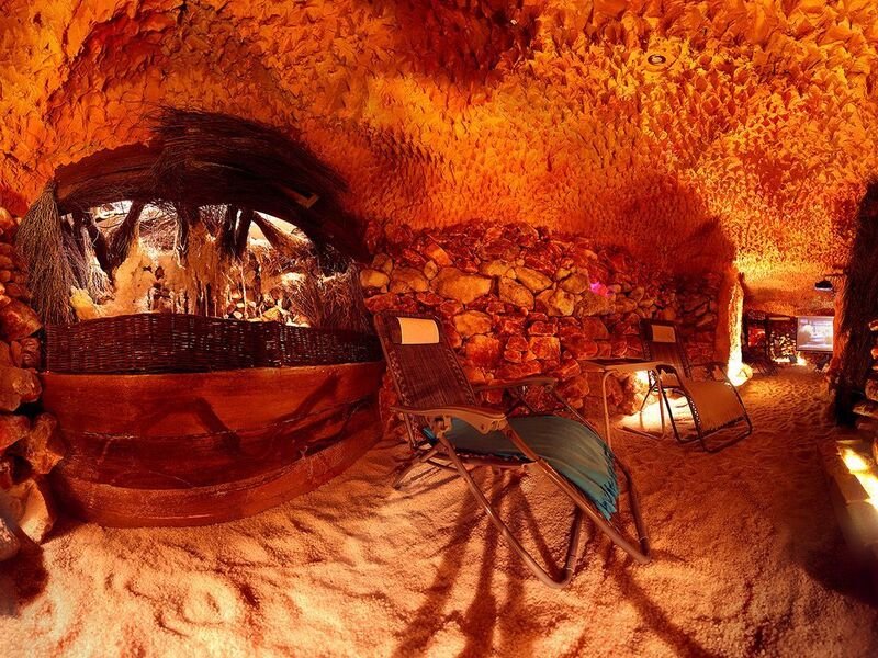 Privátní vstup do solné jeskyně v Praze