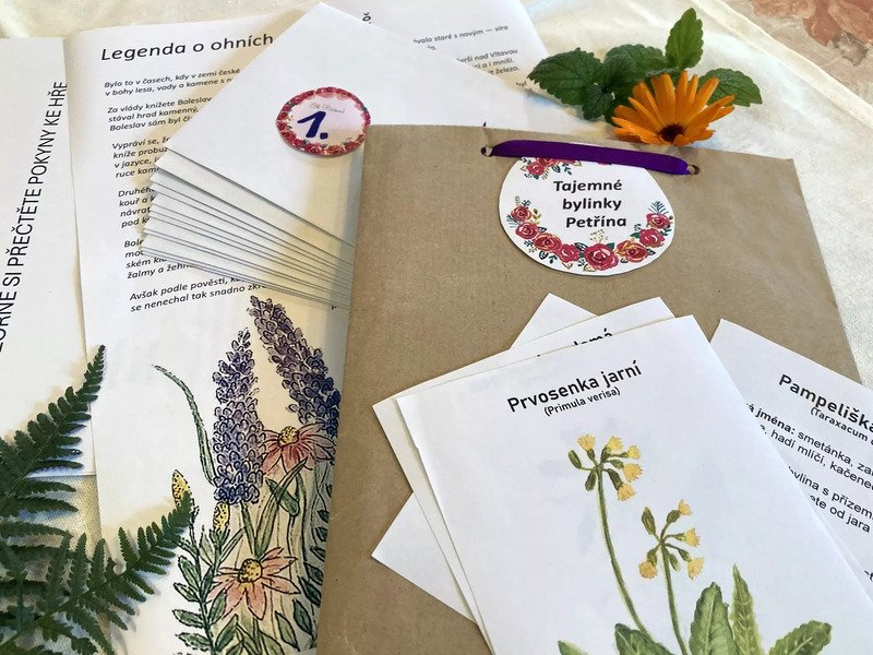 Venkovní hra Tajemné bylinky Petřína v Praze