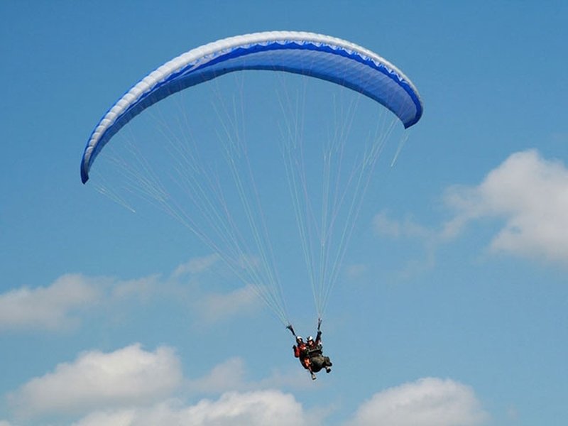 Tandem paragliding po celé ČR jako dárek