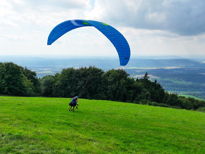 Tandem paragliding po celé ČR jako dárek