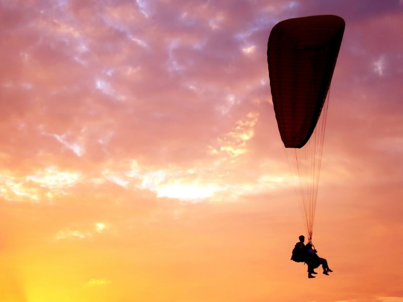 Tandem paragliding po celé ČR jako dárek