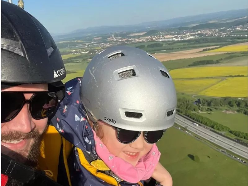 Tandem paragliding po celé ČR jako dárek