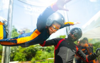 Větrný tunel pro děti do 15 let