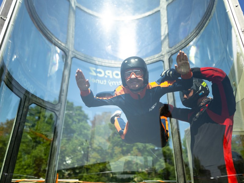 Větrný tunel pro děti do 15 let