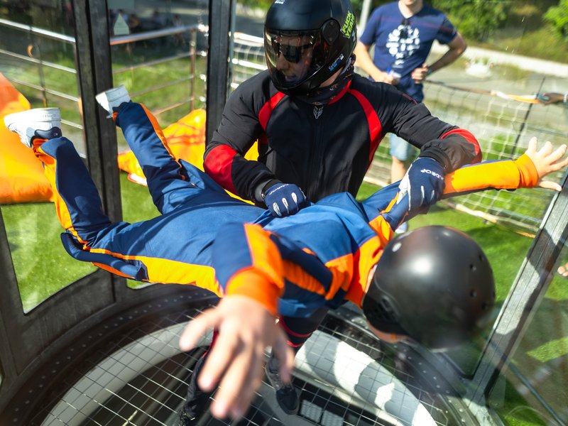 Větrný tunel pro děti do 15 let