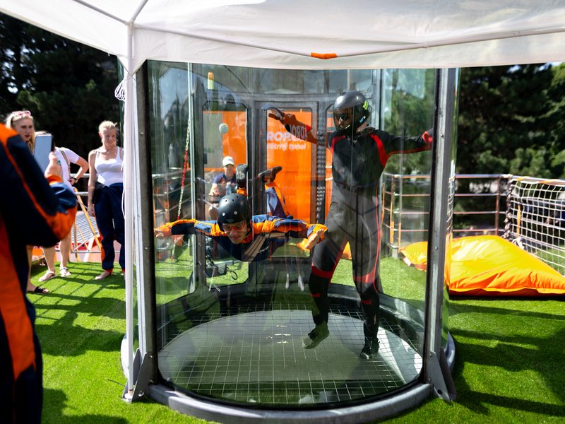 Větrný tunel pro děti do 15 let