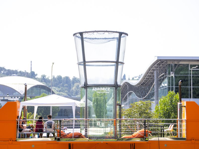 Větrný tunel pro děti do 15 let