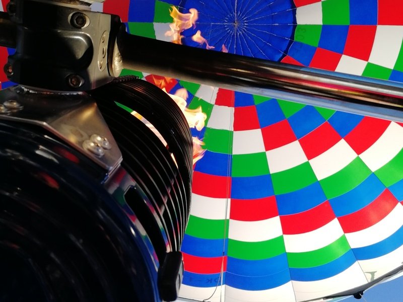 Zimní vyhlídkový let balonem