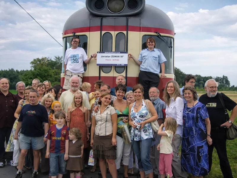 Soukromá jízda motoráčkem z Děčína na Šenovku