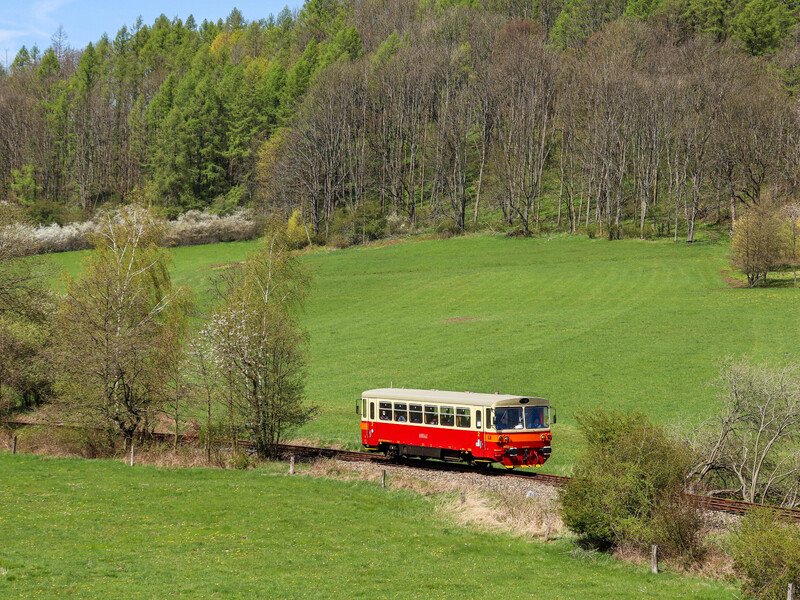 Soukromá jízda motoráčkem z Děčína na Šenovku