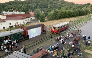 Soukromá jízda motoráčkem z Děčína na Šenovku
