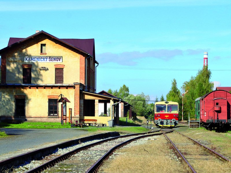 Soukromá jízda motoráčkem z Děčína na Šenovku