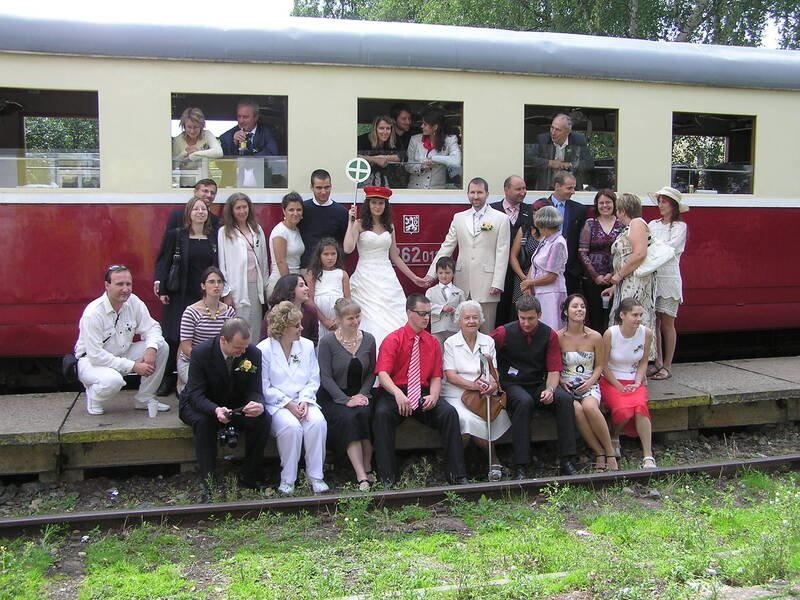 Soukromá jízda motoráčkem z Děčína na Šenovku