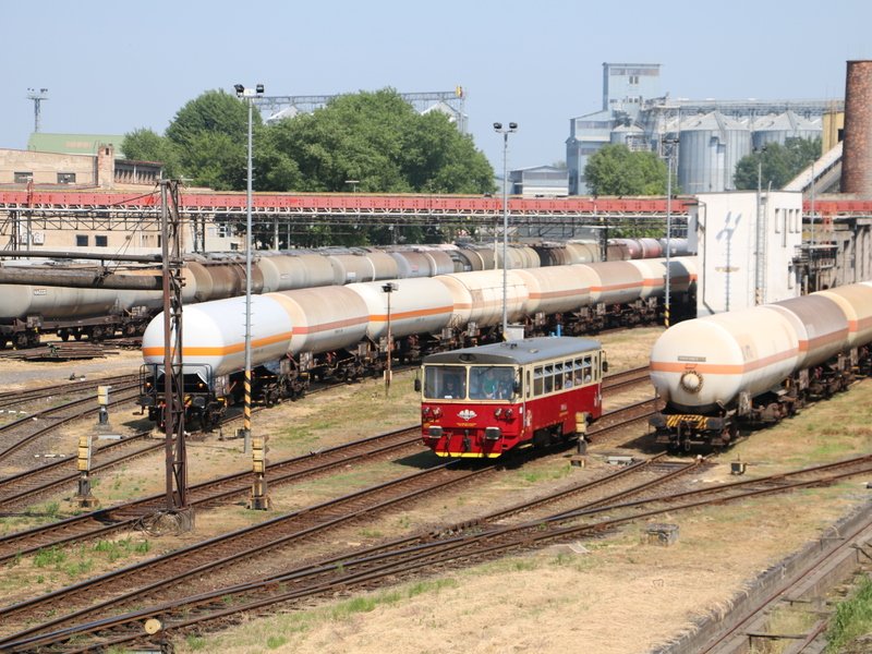 Soukromá jízda motoráčkem z Děčína na Šenovku