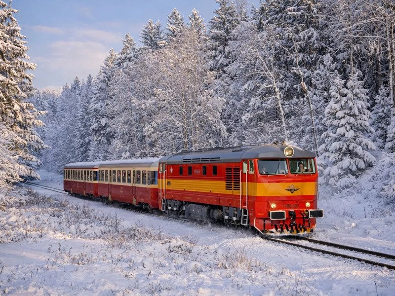 Mikulášská jízda zvláštním vlakem z Prahy