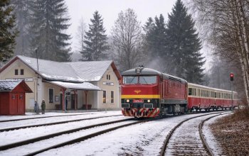 Silvestrovská vyjížďka zvláštním vlakem