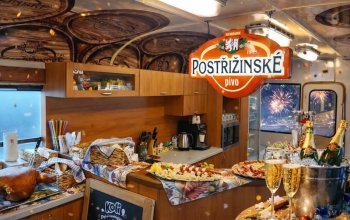 Silvestrovská vyjížďka zvláštním vlakem