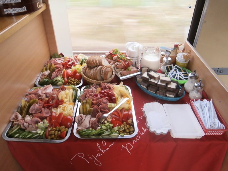 Silvestrovská vyjížďka zvláštním vlakem