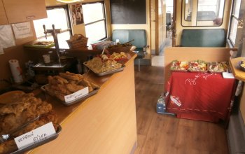 Silvestrovská vyjížďka zvláštním vlakem