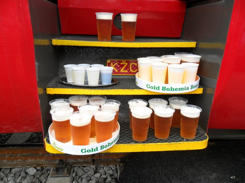 Silvestrovská vyjížďka zvláštním vlakem