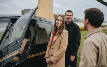 Degustační menu a let vrtulníkem v MG restauraci