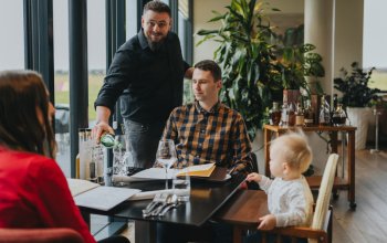 Degustační menu a let vrtulníkem v MG restauraci