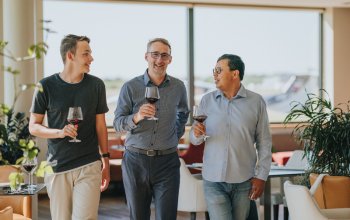 Pobyt na letišti s degustační večeří pro dva