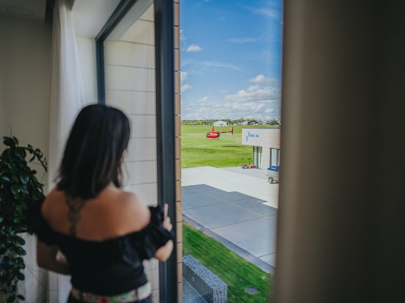 Pobyt na letišti s degustační večeří pro dva