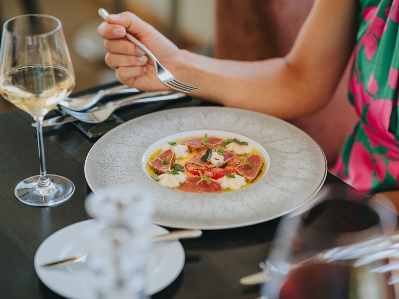 Pobyt na letišti s degustační večeří pro dva