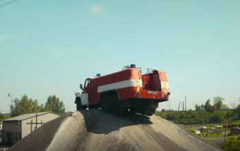 Jízda hasičským veteránem Tatra 148 v Ostravě