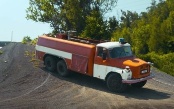 Jízda hasičským veteránem Tatra 148 v Ostravě