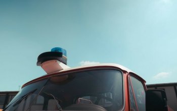 Jízda hasičským veteránem Tatra 148 v Ostravě