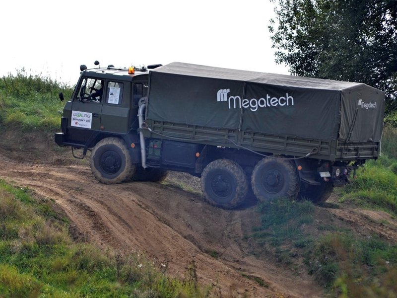 Offroad jízda legendární Tatrou 815: Ostrava