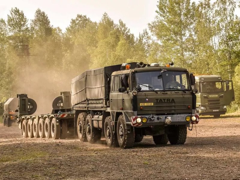 Offroad jízda legendární Tatrou 815: Ostrava