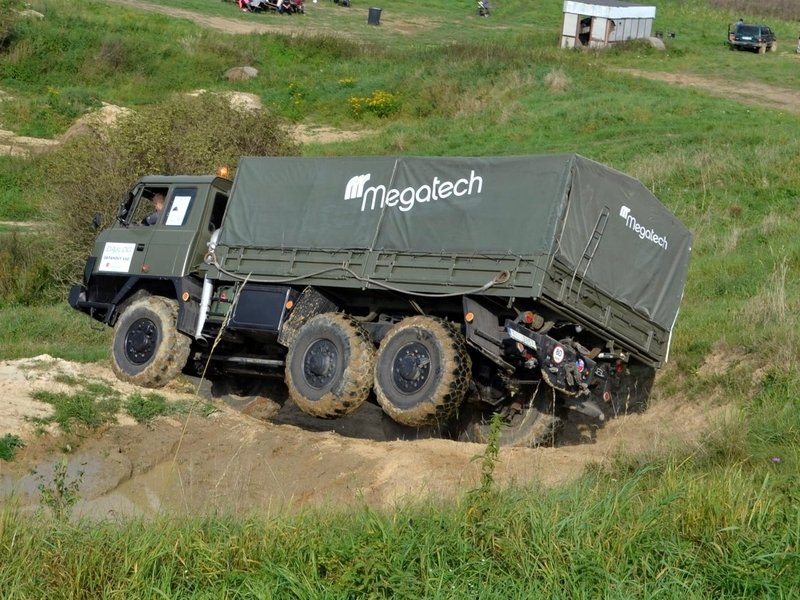 Offroad jízda legendární Tatrou 815: Ostrava