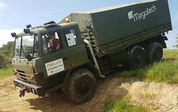 Offroad jízda legendární Tatrou 815: Ostrava