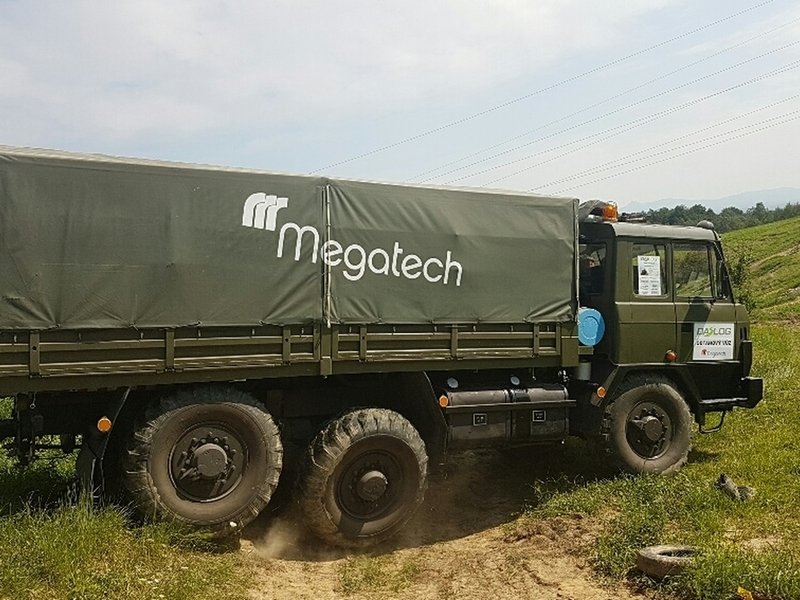 Offroad jízda legendární Tatrou 815: Ostrava