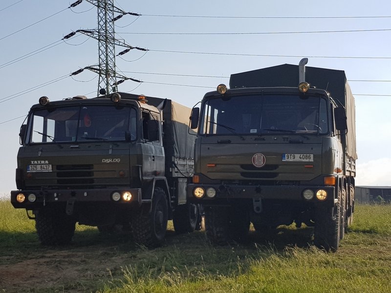 Offroad jízda legendární Tatrou 815: Ostrava