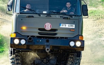 Offroad jízda legendární Tatrou 815: Ostrava