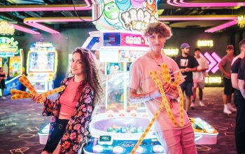 Neomezené arkádové hry v LEVELS Prague až na 180 minut