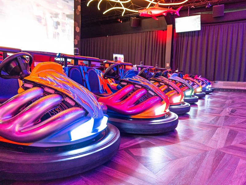 Neomezené arkádové hry v LEVELS Prague až na 180 minut