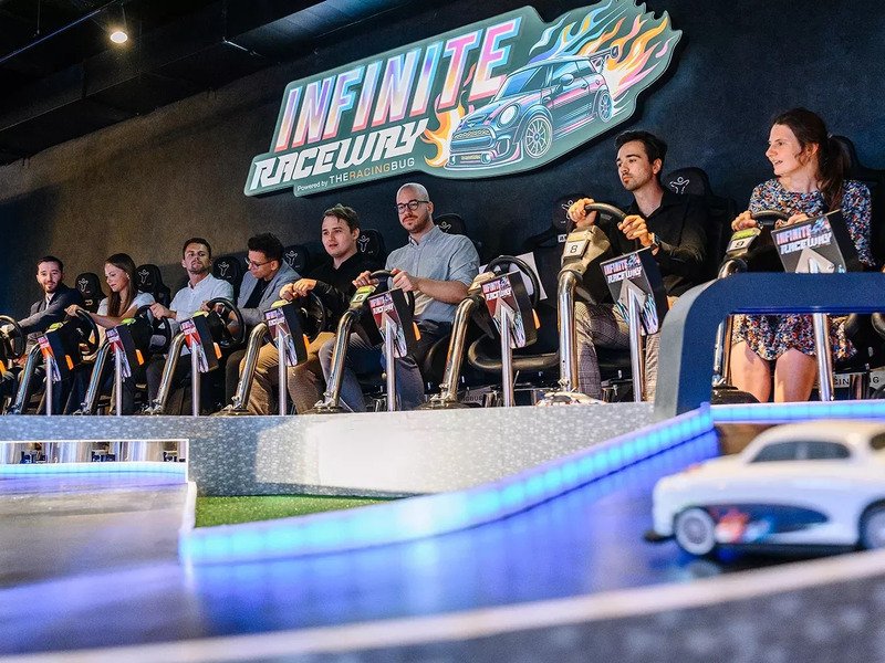 Neomezené arkádové hry v LEVELS Prague až na 180 minut