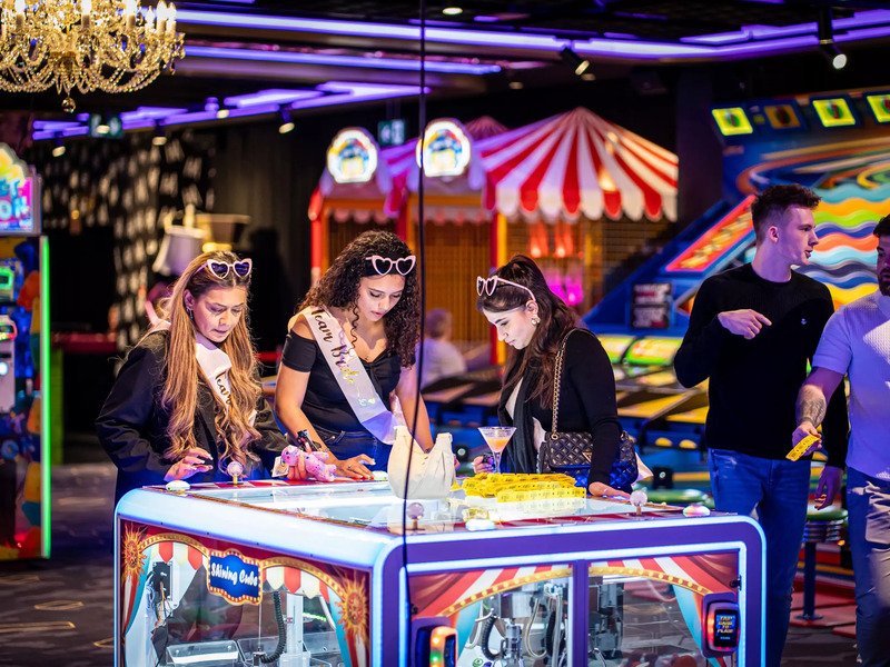 Neomezené arkádové hry v LEVELS Prague až na 180 minut