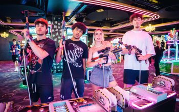 Neomezené arkádové hry v LEVELS Prague až na 180 minut