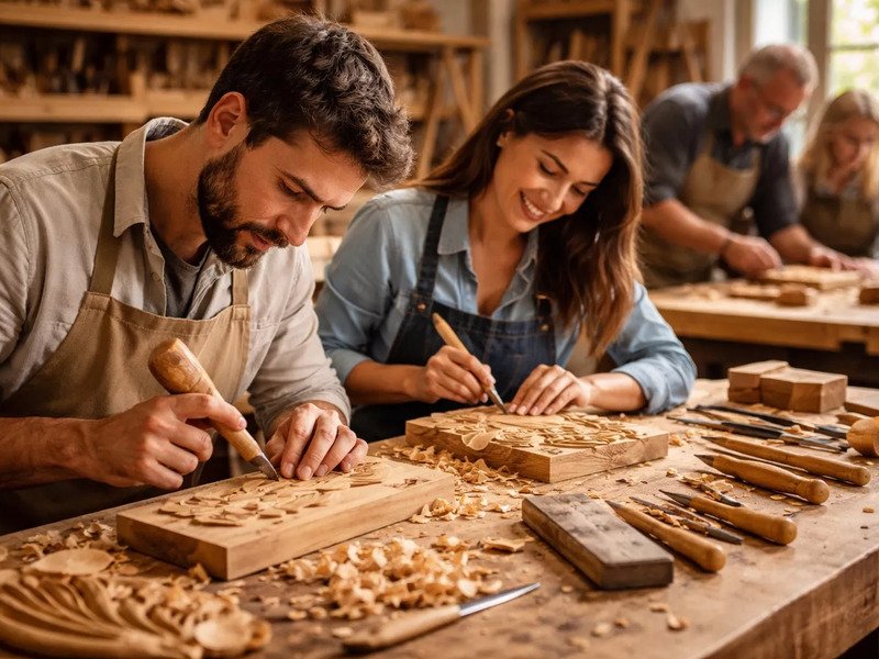 Vyřežte si vlastní misku a odneste si domů originál ze dřeva