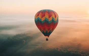 Vyhlídkový let balónem po celé ČR