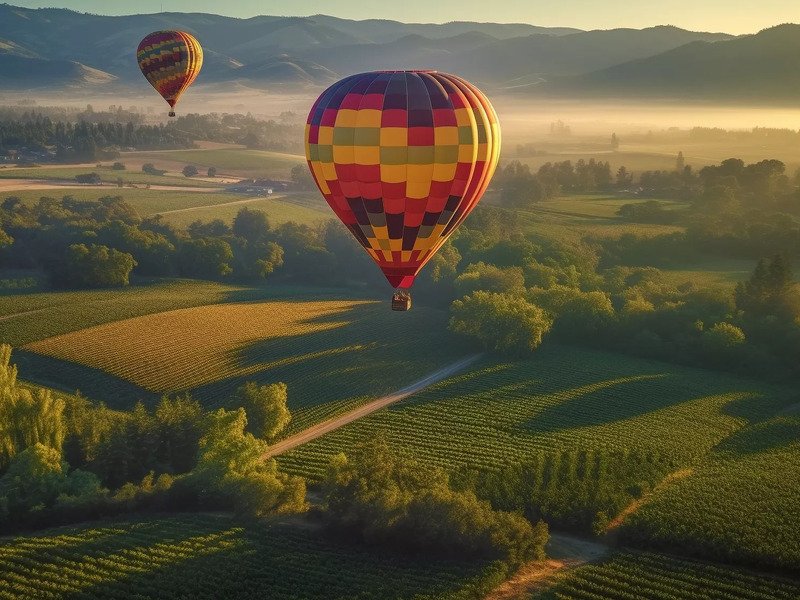 Vyhlídkový let balónem po celé ČR