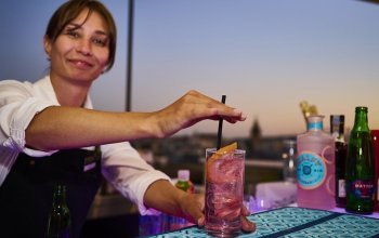 Dárkový voucher do rooftop restaurace v centru Prahy