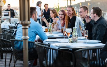 Dárkový voucher do rooftop restaurace v centru Prahy